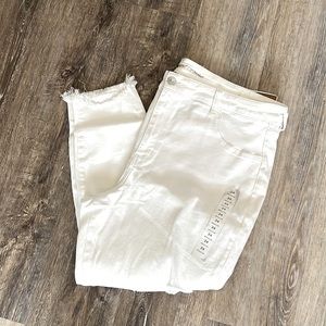 American Eagle Next level Denim stretch High Waist Jegging Crop 24 plus size